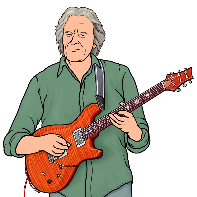 John McLaughlin(PRS electric guitar)