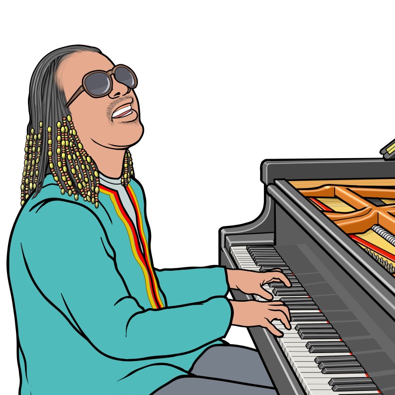 Stevie Wonder / Keyboardist and Singer